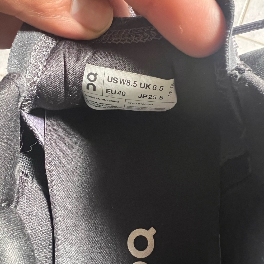 On Running Men’s Grey Mesh Athletic Sneakers - Picture 5 of 5